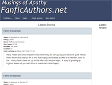Tablet Screenshot of musings-of-apathy.fanficauthors.net